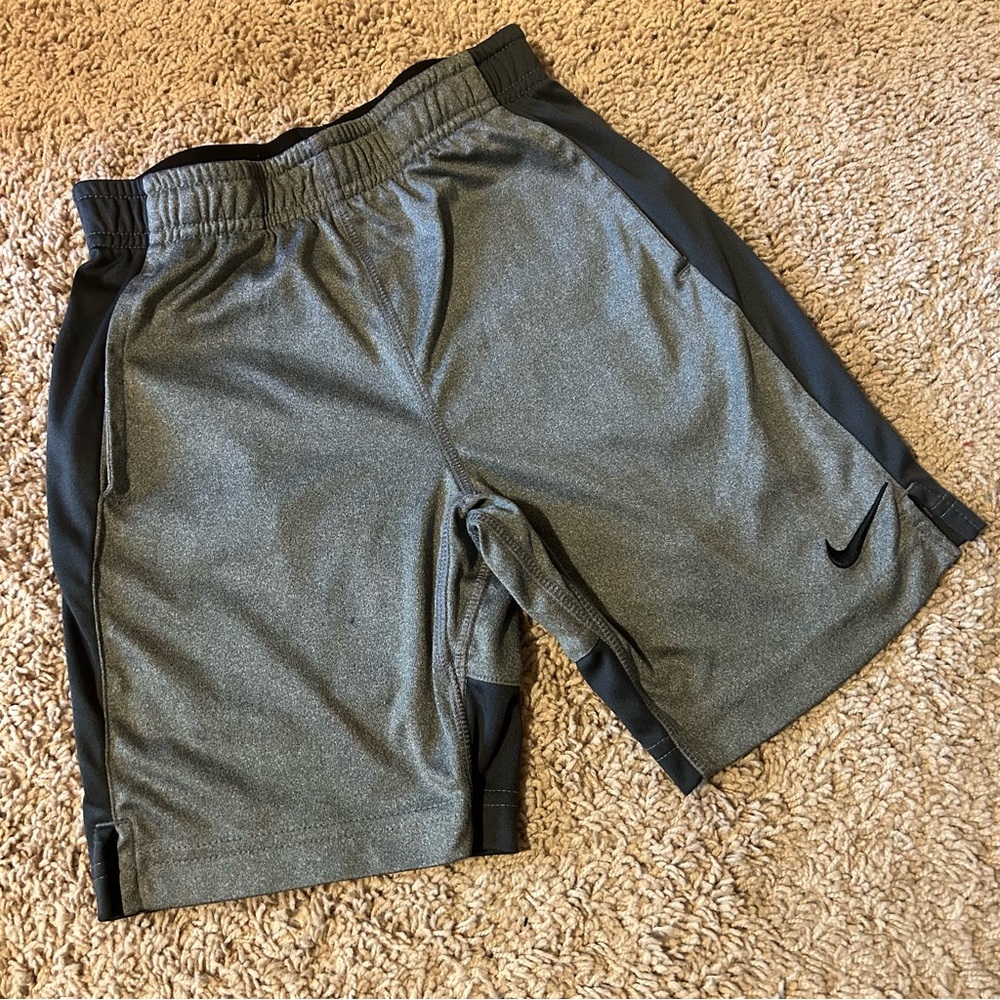 Nike Dri-Fit Gray Shorts Boys Size 7